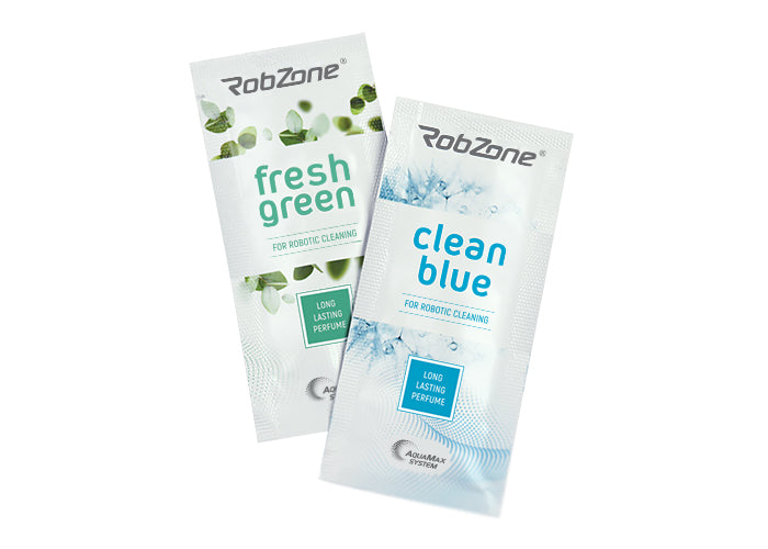 Free samples of Aquamax Clean Blue + Fresh Green agents 2x10 ml